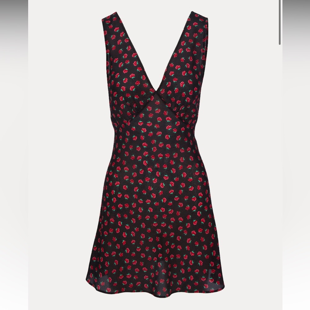 Realisation Par “The Isabelli” black floral dress